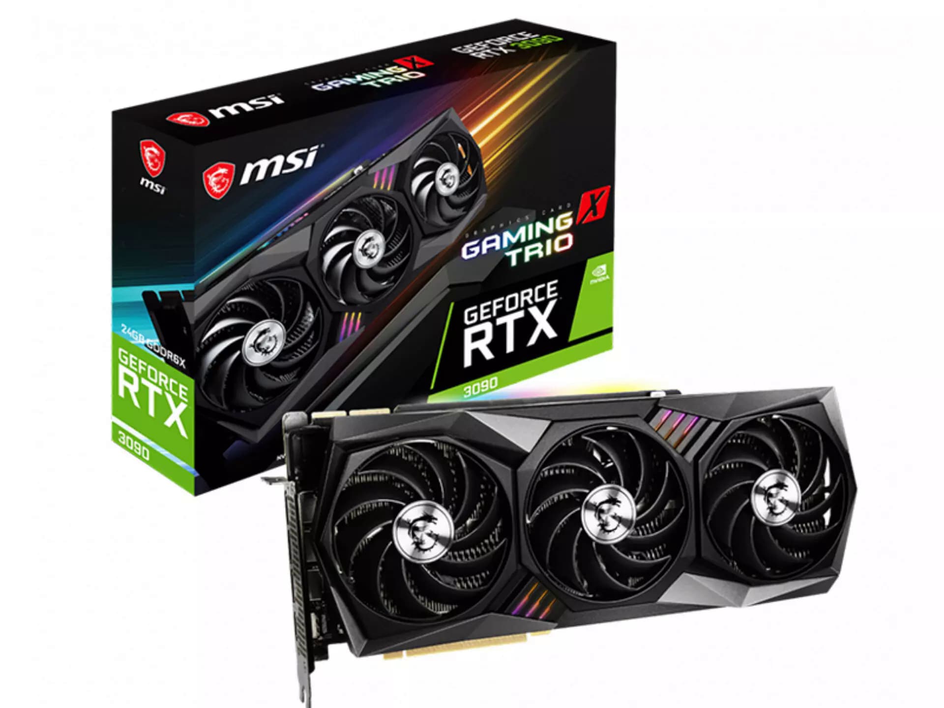 MSI GeForce RTX 3090 GAMING TRIO 24G