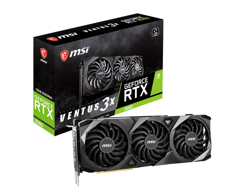 MSI GeForce RTX 3080 VENTUS 3X 10G