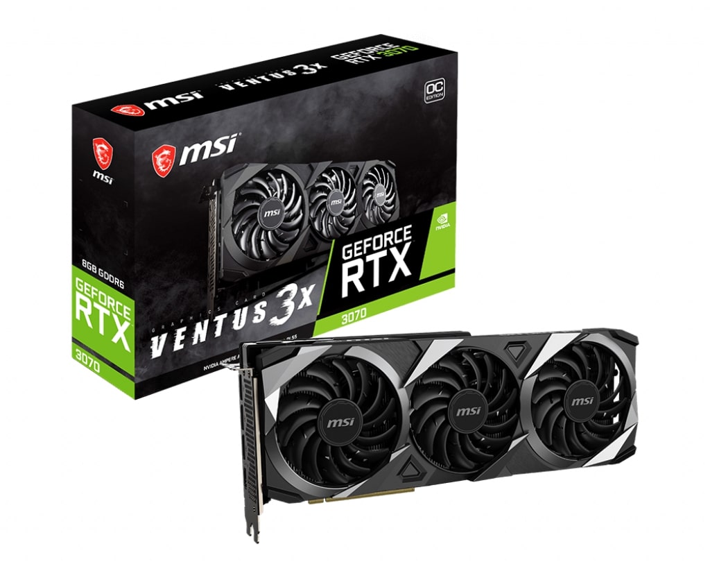 MSI GeForce RTX 3070 VENTUS 3X OC