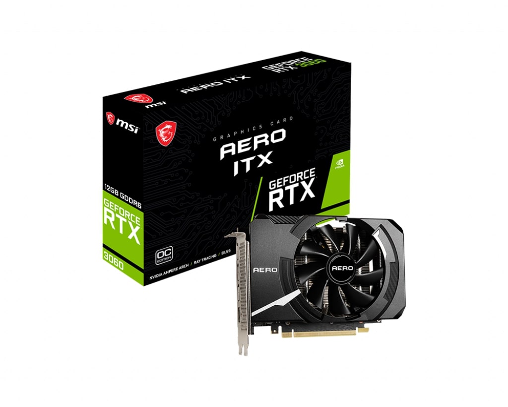 MSI GeForce RTX 3060 AERO ITX 12G OC