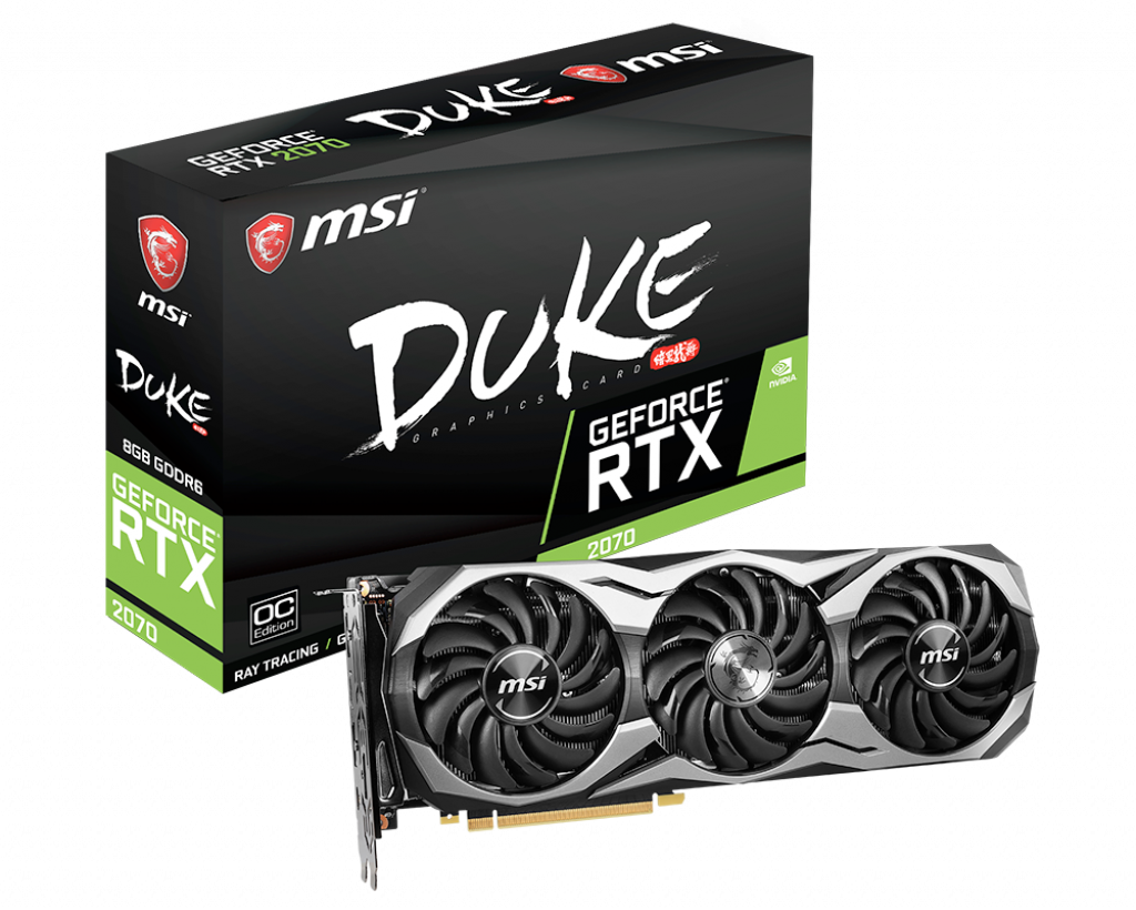 MSI GeForce RTX 2070 DUKE 8G OC