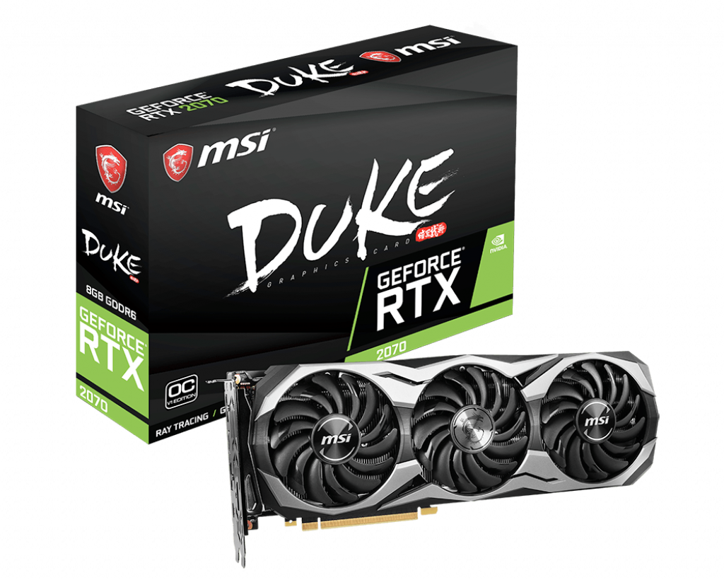 MSI GeForce RTX 2070 DUKE 8G OCV1
