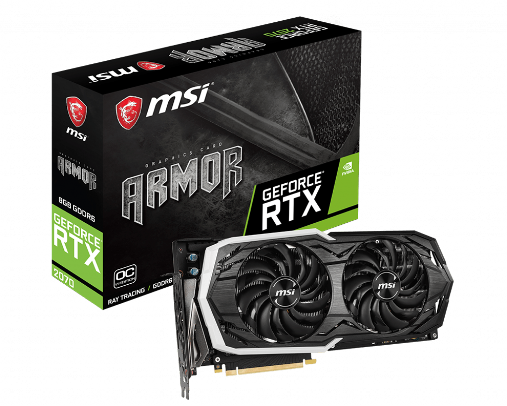 MSI GeForce RTX 2070 ARMOR 8G OCV1