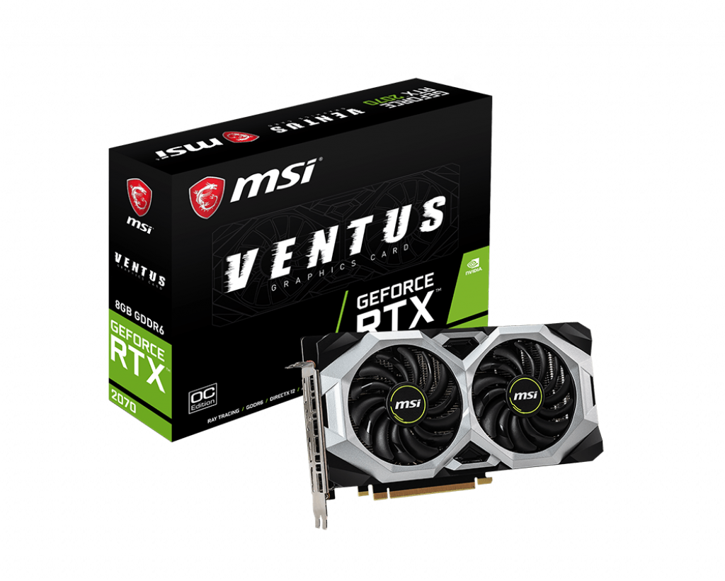 MSI GeForce RTX 2070 VENTUS 8G OC
