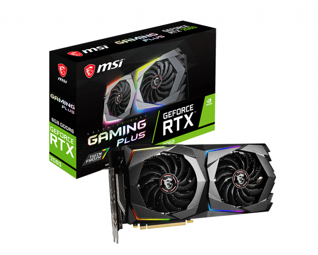 MSI GeForce RTX 2060 GAMING 6G PLUS