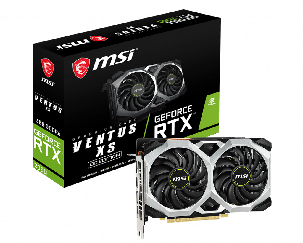 MSI GeForce RTX 2060 VENTUS XS 6G OC