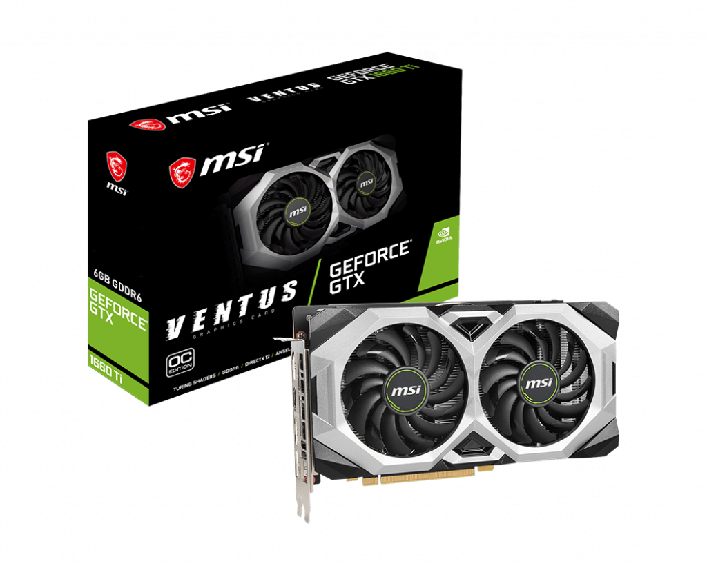 MSI GeForce GTX 1660 Ti VENTUS 6G OC