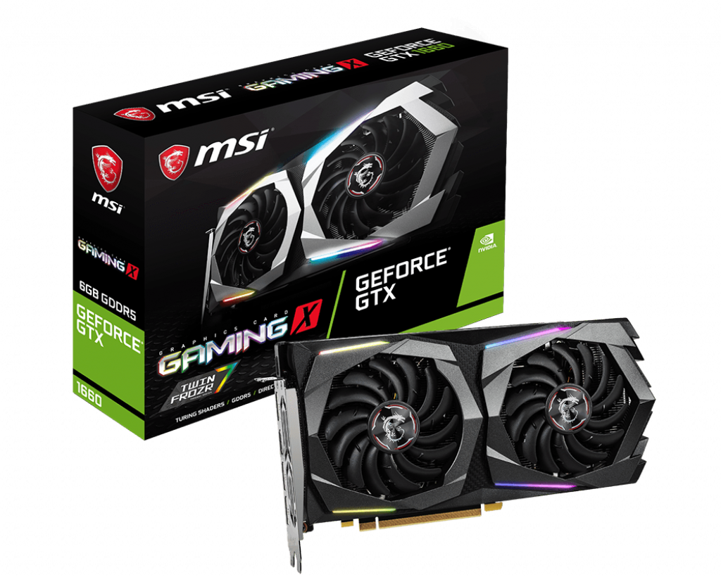 MSI GeForce GTX 1660 GAMING X 6G