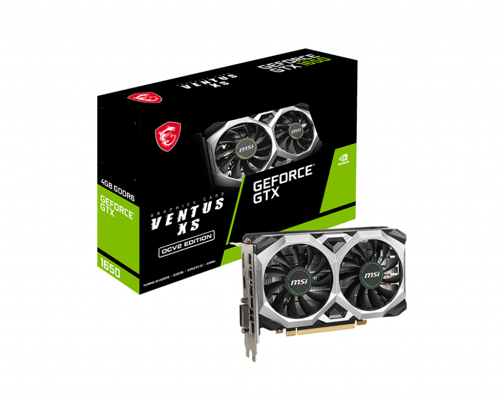 MSI GeForce GTX 1650 D6 VENTUS XS OCV2