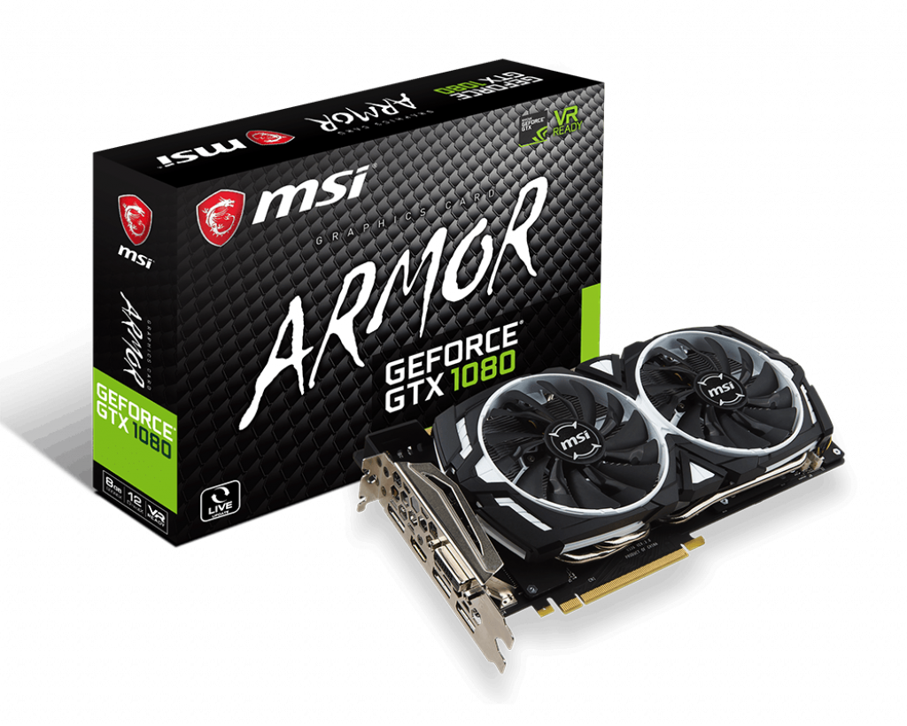 MSI GeForce GTX 1080 ARMOR 8G