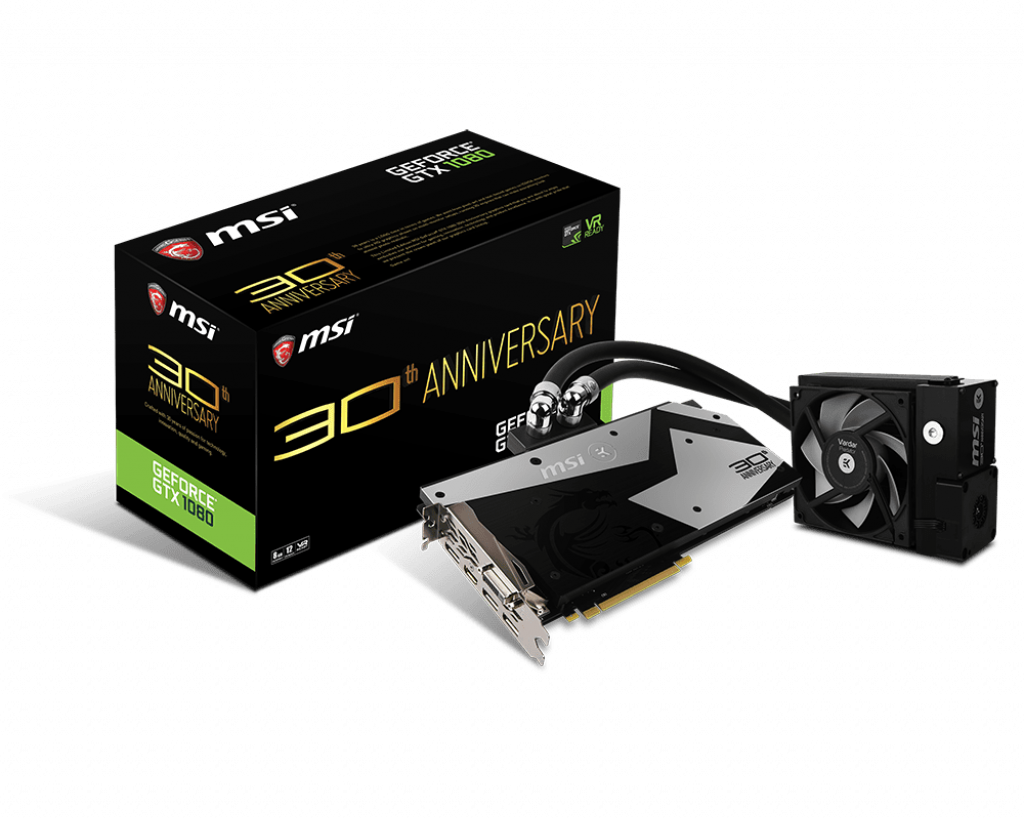 MSI GeForce GTX 1080 30th Anniversary