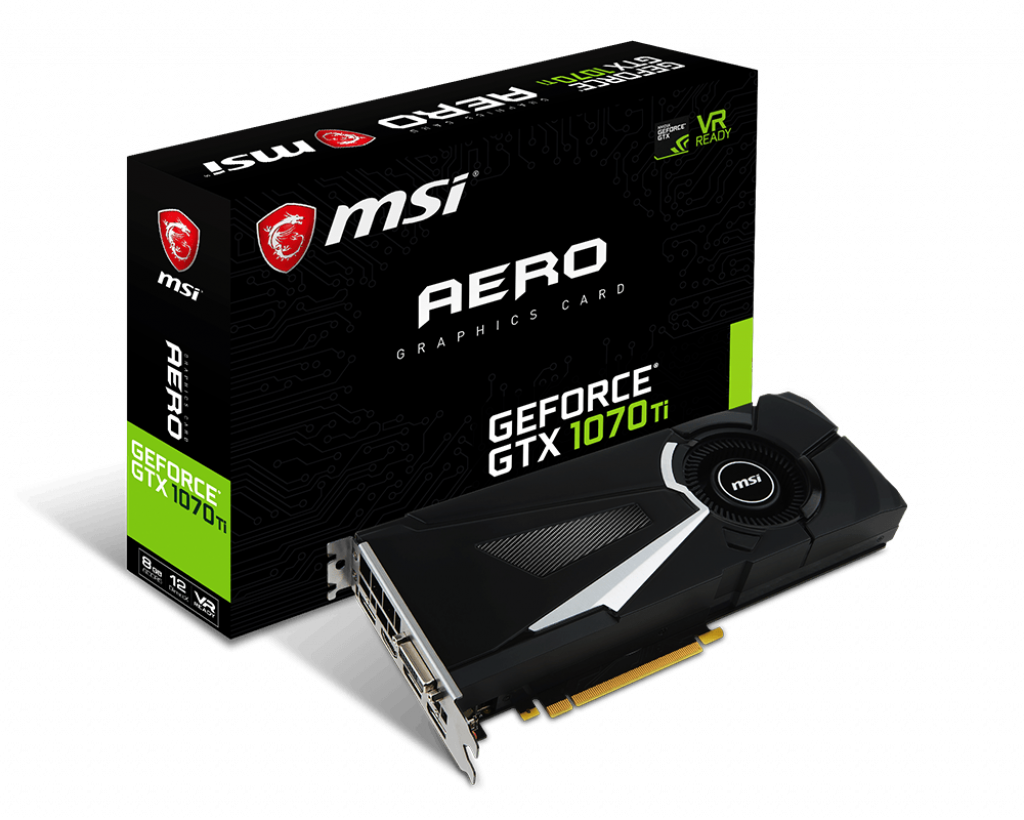 MSI GeForce GTX 1070 Ti AERO 8G
