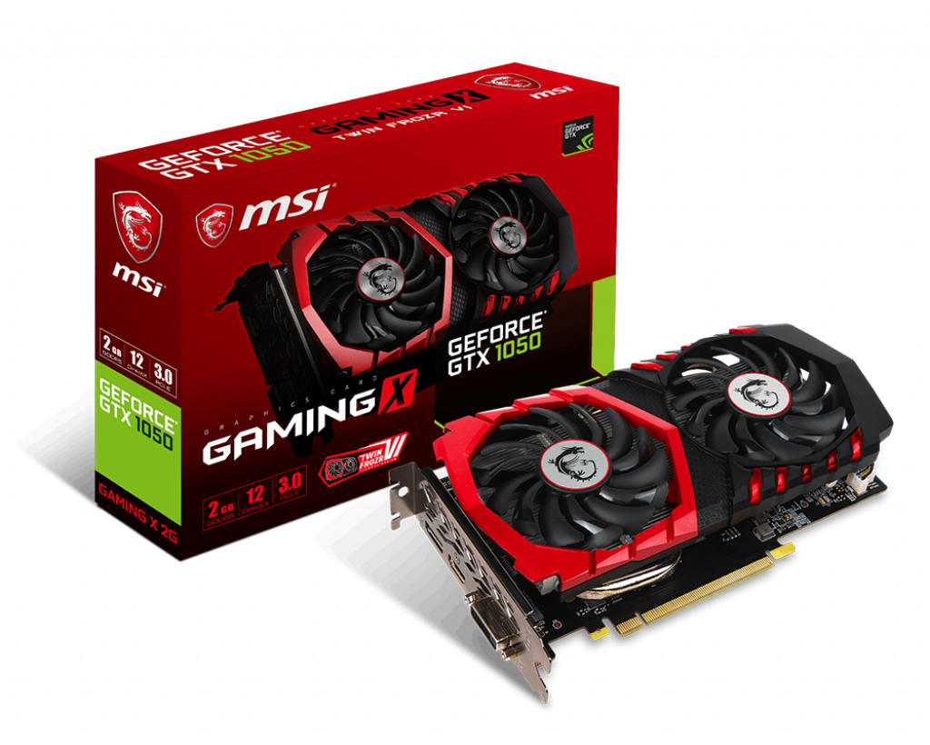 MSI GeForce GTX 1050 GAMING X 2G