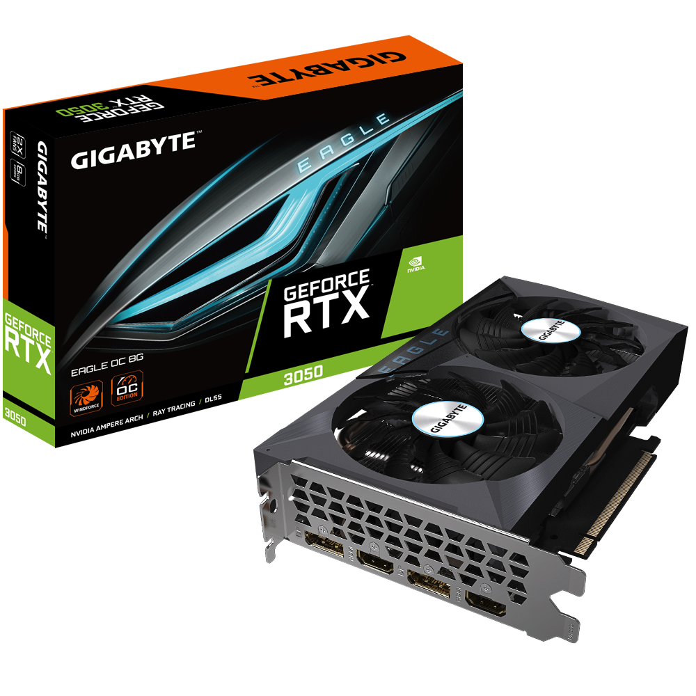 GIGABYTE GeForce RTX 3050 EAGLE OC 8G