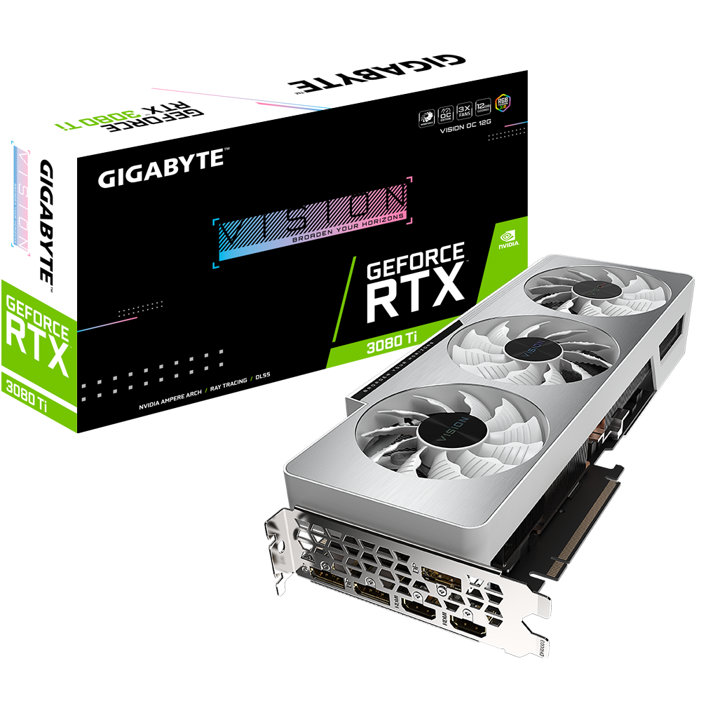 GIGABYTE GeForce RTX 3080 Ti VISION OC 12G