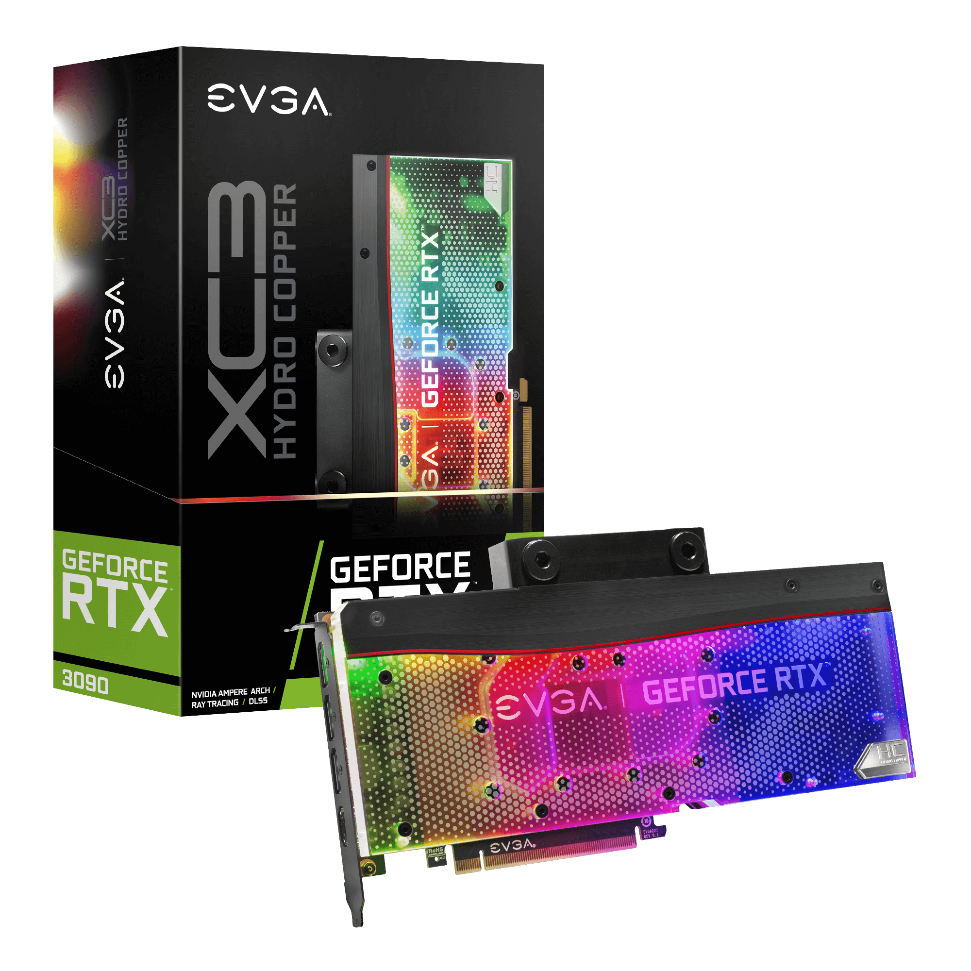 EVGA GeForce RTX 3090 XC3 ULTRA HYDRO COPPER GAMING 24G