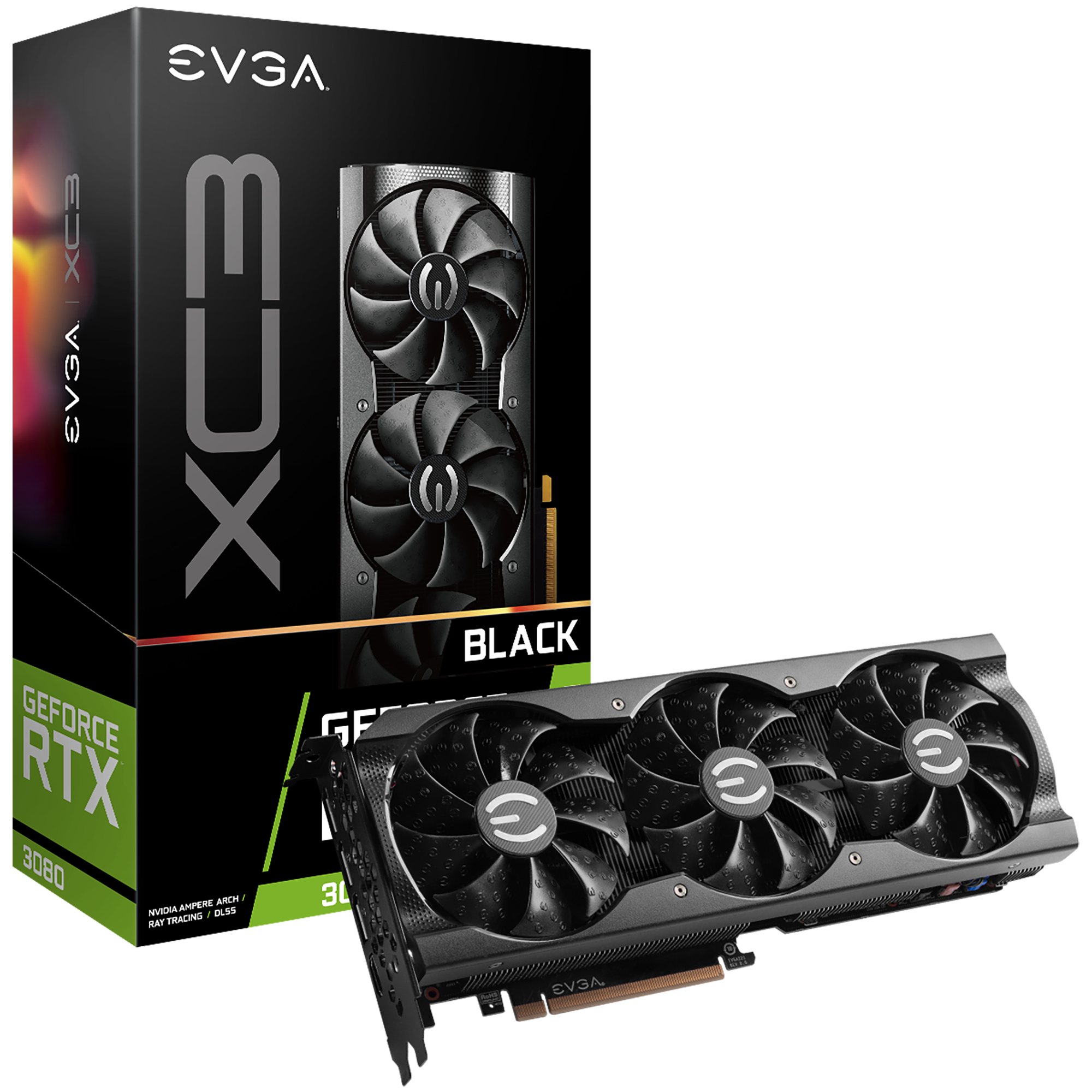EVGA GeForce RTX 3080 XC3 BLACK GAMING 10G