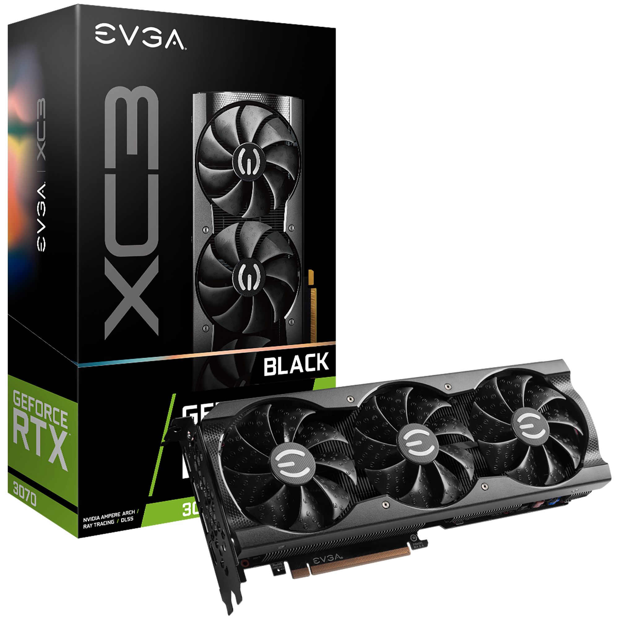 EVGA GeForce RTX 3070 XC3 BLACK GAMING 8G