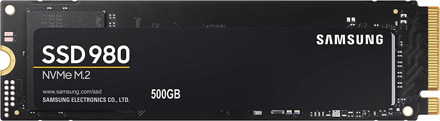 Samsung 980 NVMe SSD 500GB M.2 2280