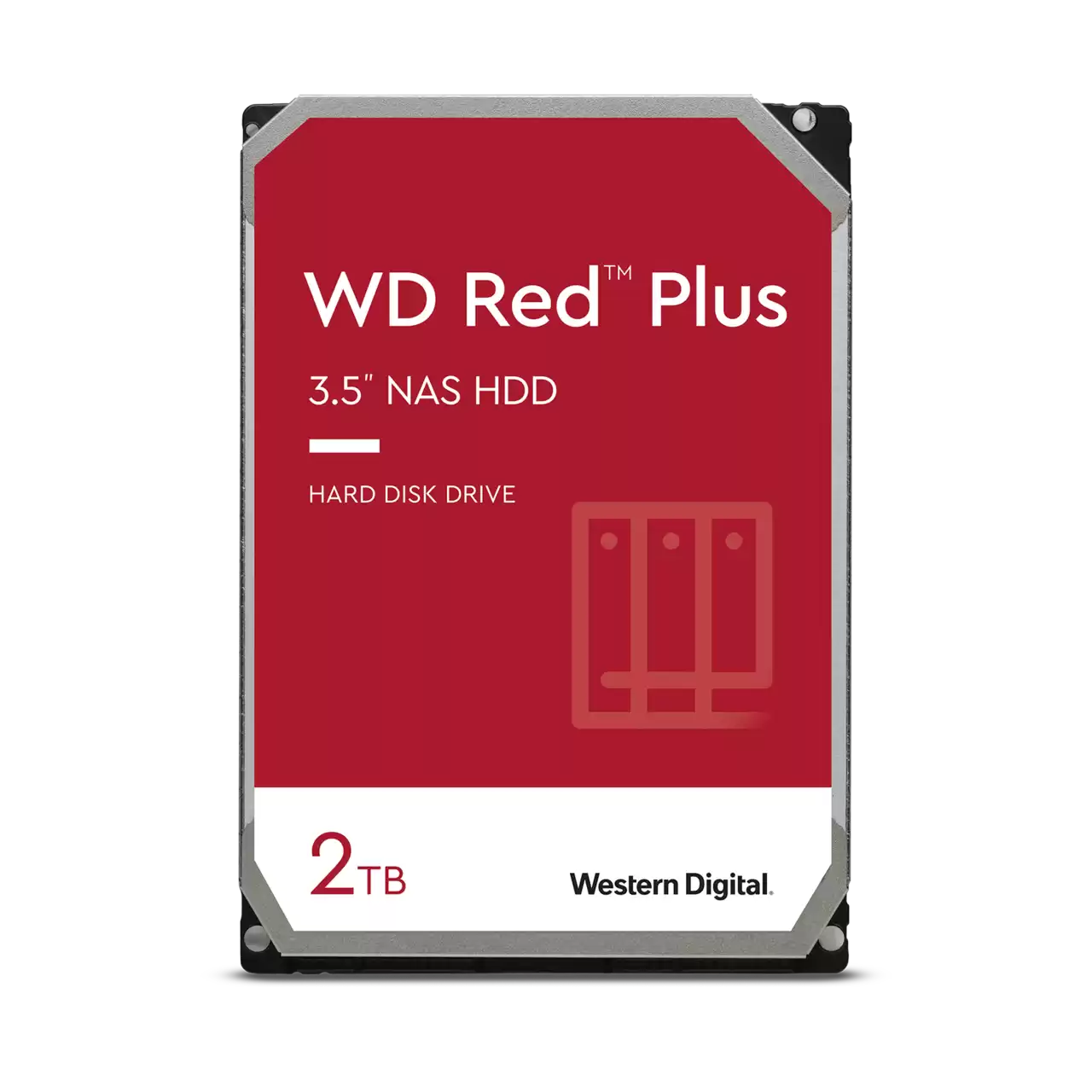 WD Red Plus NAS HDD 2TB 3.5