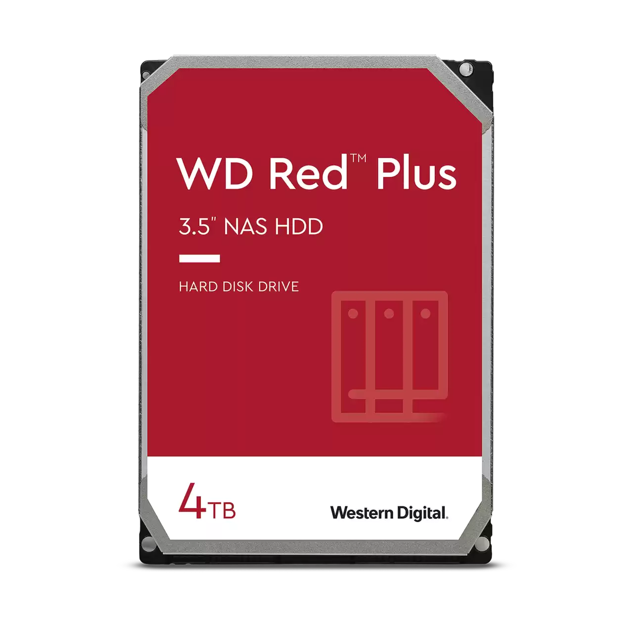 WD Red Plus NAS HDD 4TB 3.5