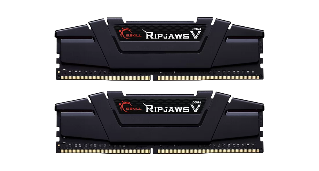 G.SKILL Ripjaws V 64GB (2x32GB) DDR4-3200 CL16-18-18-38 (F4-3200C16D-64GVK)